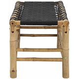 Vrtna klupa 80 x 38 x 40 cm Bambus Prirodna Pravokutni | shoptok.hr