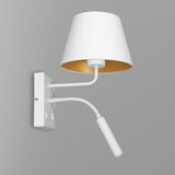  Zidna lampa ARDEN 1xE27/60W+1xG9/8W/230V bela/zlatna | Eponuda.com