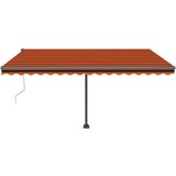  Samostojeća automatska tenda 450 x 300 cm narančasto-smeđa | shoptok.hr