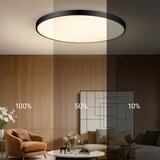  Immax NEO 07314L-LED stropno svetlo SEMPLICI s prigušiva 128W/230V preč.100cm Wi-FiTuya crna + daljinski upravljač | Eponuda.com