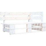  Sedežna garnitura iz palet 6-delna z blazinami bela borovina, (20972545) | Shoptok.si