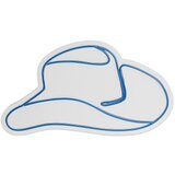 WALLXPERT dekorativna plastična led rasveta cowboy hat blue | ePonuda.com