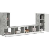 4 pcs Betonsko siva - - Siva - 71.73 - 98 x 31 x 29,5 cm - 2025-vidaXL-Uvoz_2 | Shoptok.si