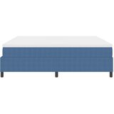  Krevet s opruga kutije Plava i bijela 200 x 200 cm | shoptok.hr