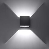  Sollux SL.0057 - Zidna svetiljka QUAD 1 1xG9/8W/230V crna | Eponuda.com