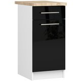 AKORD OLIWIA S40 SZ1 Kabinet + BELA / ČRNA Sijajna Plošča, (21713733) | Shoptok.si