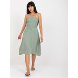 Fresh Made Dress-D73761M30314A-pistachio | Shoptok.si