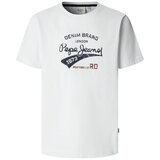 PepeJeans Majice s kratkimi rokavi PM5010364 800 Bela Cene