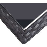  3-dijelni vrtni blagovaonski set crni | shoptok.hr