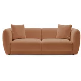 Bobochic Paris Narančasta sofa 230 cm Bourbon -