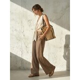 Sinsay Wide leg hlače s viskozom | shoptok.hr