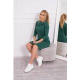 Kesi Dress with hood and pockets green | Shoptok.si