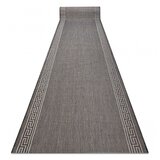 RugsX Preproga v videzu sisala SION 20446 Okvir, Grški ključ plosko tkanje siva 120 120x1300 cm, (5000290214) | Shoptok.si