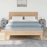  Nočna omarica 2 kosa betonsko siva 39x39x47,5 cm inženirski les | Shoptok.si