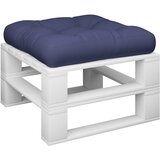  Jastuk za palete tamnoplavi 60 x 60 x 12 cm od tkanine | shoptok.hr