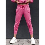 DStreet Spodnie dresowe damskie RELAX MODE różowe | shoptok.hr
