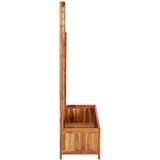 vidaXL Visoka greda z oporno mrežo 85x38x150 cm trden akacijev les | Shoptok.si