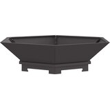  Kamin Crna 100 x 100 x 28 cm Čelik | shoptok.hr