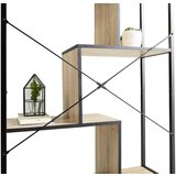 MID.YOU REGAL 80/113/30 cm črna, barve hrasta | Shoptok.si