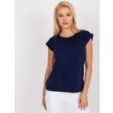 Fashion Hunters T-shirt-RV-TS-4833.31P-navy blue Cene