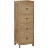 vidaXL Predalnik 30x30x90 cm trdna tikovina, (20654230) | Shoptok.si