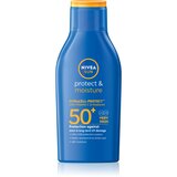 Nivea SUN Protect & Moisture vlažilni losjon za sončenje SPF 50+ 100 ml | Shoptok.si