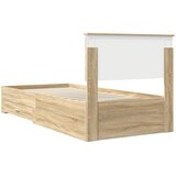  Krevetna konstrukcija s ladicama Hrast sonoma 90 x 190 cm | Eponuda.ba