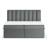 Maison de Rêve Temno siva boxspring postelja s prostorom za shranjevanje 160x200 cm Novento – | Shoptok.si
