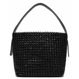 Calvin Klein Ročna torba Ck Braided Medium Shopper K60K612131 Črna