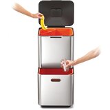 Joseph Joseph Željezna kanta za smeće za odvojeni otpad u srebrnoj boji 60 l Totem Max – | shoptok.hr