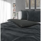 Esposa posteljnina 240/220 cm žamet, plišast material antracit | Shoptok.si