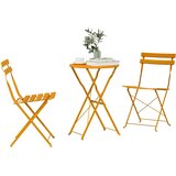  Sklopivi bistro set 3 pcs Gorušica Čelik | Eponuda.com