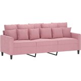  Trosjed s tabureom ružičasti 180 cm baršunasti | shoptok.hr