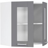 MID.YOU Kuhinjska Zgornja Omarica Colura, Bela, Antracit, Š 80cm | Shoptok.si
