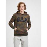 GAP Camouflage Sweatshirt with Logo - Men cene