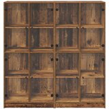  Highboard 2 pcs Staro drvo 68 x 37 x 142 cm Konstruirano drvo | Eponuda.ba