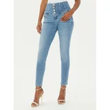 Guess Jeans hlače W4YA0M D5E42 Modra Skinny Fit
