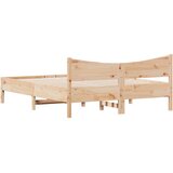  Okvir kreveta bez madraca 150 x 200 cm od masivne borovine | shoptok.hr
