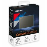 Toshiba canvio gaming 2TB, eksterni hdd, crni (HDTX120EK3AAU)