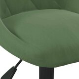  Barski stolček temno zelen žamet, (22055984) | Shoptok.si