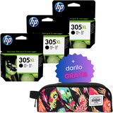 HP Komplet kartuš 3YM61AE nr.305 (črna), original, 3 kosi + DARILO GRATIS | Shoptok.si