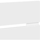  Uzglavlje s uzglavljem Bijelo 200 cm Konstruirano drvo | shoptok.hr