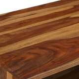  Stolić za kavu od masivnog drva šišama s premazom boje meda 110 x 50 x 37 cm | shoptok.hr