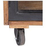 Ixia Vitrina od masivnog manga u prirodnoj boji 160x71 cm – | shoptok.hr