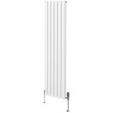 Monster ovalni radiator in ventili - 1600 mm x 360 mm - bel, (21569978) | Shoptok.si