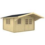 Male kuće Drvena kuća GÖTEBORG A 410 × 410 cm sa šindrom | shoptok.hr