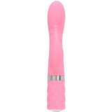 Pillow Talk Kinky - polnilni vibrator za točko G z dvema morotoma (roza) | Shoptok.si