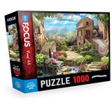 Puzzle 1000 delova OLD HOUSES AND FLOWERS BF285
