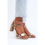 EVENTO PE1 Golden Glindra High Heel Sandals | Eponuda.ba