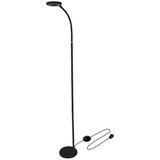 Avide stajaća svjetiljka Angel (12 W, Visina: 139 cm, Boja svjetla: Neutralno bijelo, Crna) Cijene